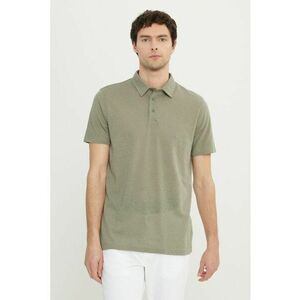 Tricou polo cu fenta cu nasturi imagine
