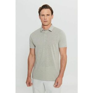 Tricou polo cu fenta cu nasturi imagine