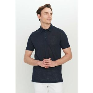 Tricou polo cu fenta cu nasturi imagine