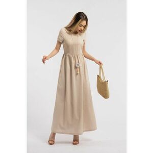 Rochie maxi din in imagine