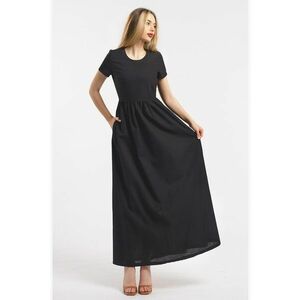 Rochie maxi din in imagine