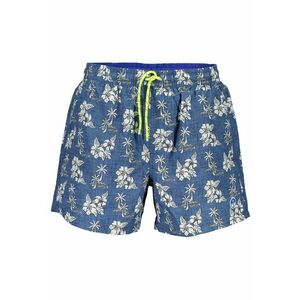 Pantaloni scurti de baie barbati - cu imprimeu tropical - Regular fit imagine