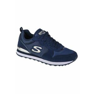 Pantofi sport cu insertii din piele intoarsa - WIDE FIT imagine