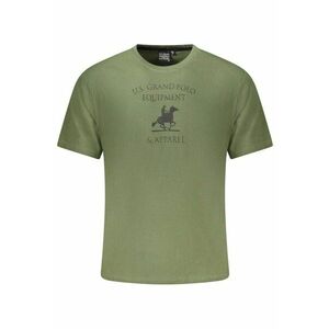 U.S. Grand POLO Tricou barbati cu imprimeu din bumbac - regular fit - rosu - imagine
