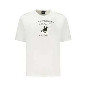 U.S. Grand POLO Tricou barbati cu imprimeu din bumbac - regular fit - rosu - imagine