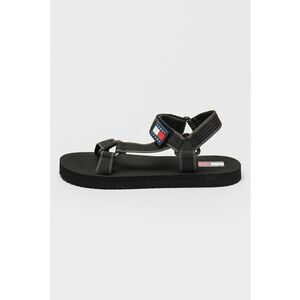 Sandale din material textil cu inchidere velcro imagine