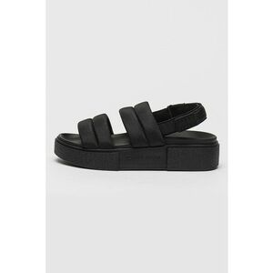 Sandale din material textil cu inchidere velcro imagine