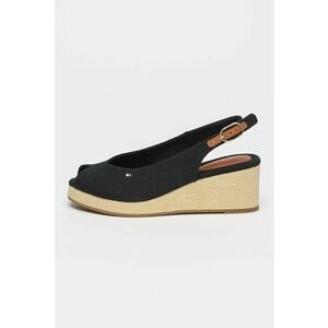Sandale slingback cu talpa wedge imagine