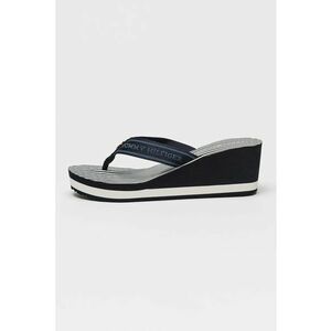 Papuci flip-flop cu talpa wedge imagine