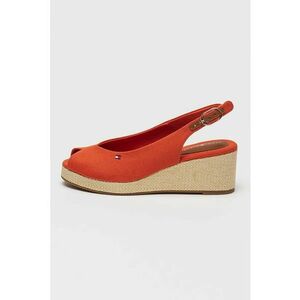 Sandale slingback cu talpa wedge imagine
