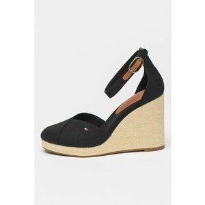 Sandale cu talpa wedge si detaliu cu logo Sall imagine