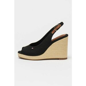 Sandale slingback cu talpa wedge imagine