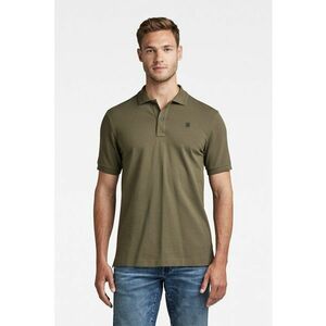 Tricou polo slim fit din amestec de bumbac organic Dunda imagine