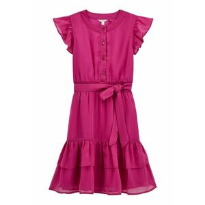 Rochie fara maneci cu volane imagine
