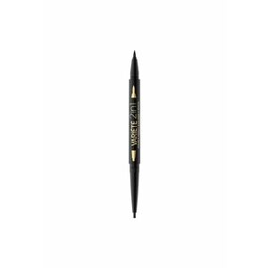 Tus de ochi Eveline Variete Double Effect 2 in 1 - Ultra Black imagine