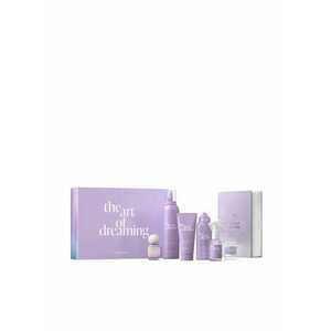 Set cadou The Art of Dreaming - Crema de corp 100 ml - Lotiune de Corp Mousse 150 ml - Gel de dus spuma 250 ml - Lumanare parfumata 25 g - Parfum pentru Casa 50 ml - Apa de Parfum 15 ml - Dream Journal imagine