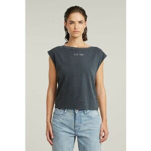 Tricou din bumbac organic cu detaliu logo imagine