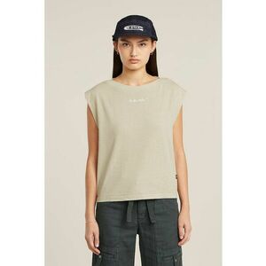 Tricou din bumbac organic cu detaliu logo imagine