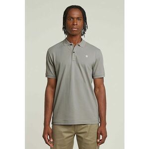 Tricou polo slim fit din material pique Dunda imagine