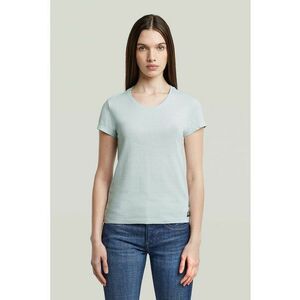 Tricou de bumbac organic cu decolteu in V Eyben imagine