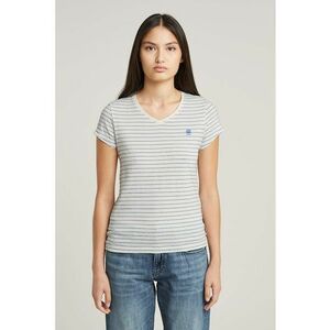 Tricou de bumbac organic cu decolteu in V Eyben imagine