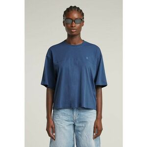 Tricou din bumbac organic cu decolteu la baza gatului imagine
