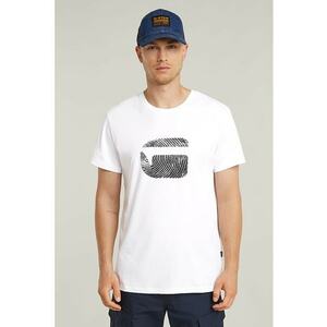 Tricou din bumbac organic cu imprimeu grafic imagine