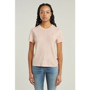 Tricou de bumbac organic cu decolteu la baza gatului imagine