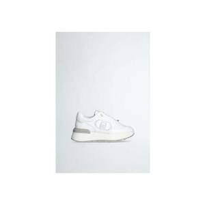Pantofi sport de piele cu logo perforat imagine