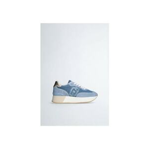 Pantofi sport de denim cu platforma imagine