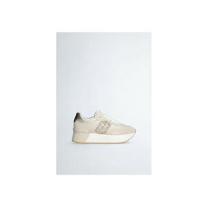 Pantofi sport de piele icu logo stralucitor imagine