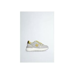 Pantofi sport de piele intoarsa si plasa - cu platforma imagine
