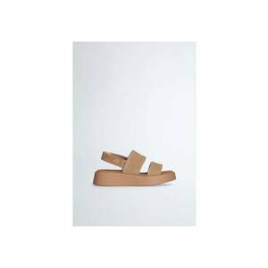 Sandale de piele intoarsa cu velcro imagine