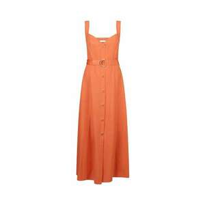 Rochie din amestec de in cu o curea imagine