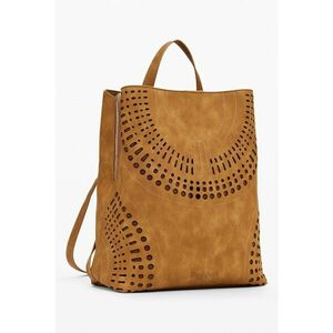 Rucsac din piele ecologica cu model perforat imagine