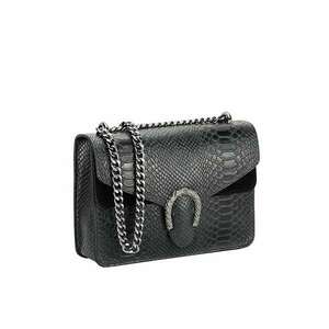 Geanta neagra din piele naturala 1524 123 17653 imagine