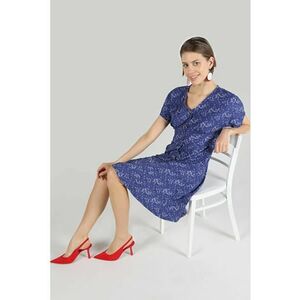 Rochie De Dama Albastru Slim Fit CL1063230 imagine
