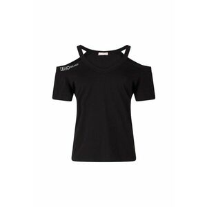 Tricou cu decolteu pe umeri si decolteu in V imagine