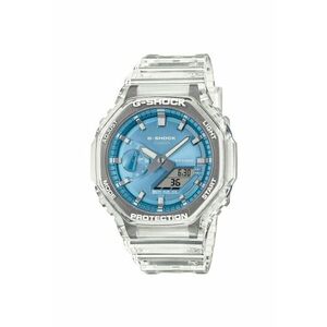 Ceas G-SHOCK GA-2100BM-7A2ER - plastic/poliuretan/cauciuc - transparent/albastru - 45mm imagine
