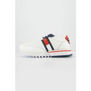 Pantofi sport cu detalii de piele imagine