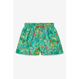 Pantaloni scurti de baie cu design tropical imagine