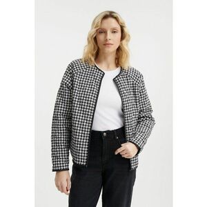 Jacheta cu model houndstooth imagine