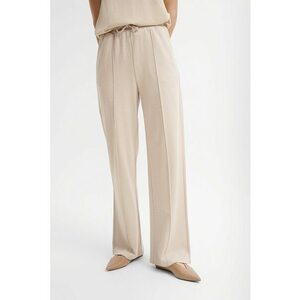 Pantaloni cu croiala ampla si talie inalta imagine