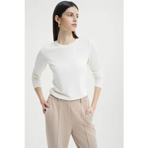 Bluza regular fit cu decolteu la baza gatului imagine