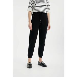 Pantaloni crop cu buzunare cu fermoar imagine