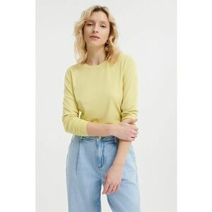 Bluza regular fit cu decolteu la baza gatului imagine