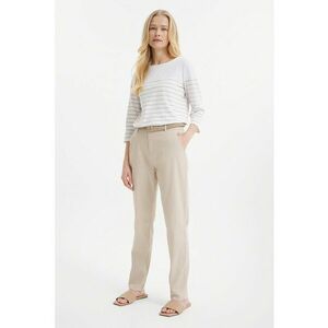 Pantaloni chino drepti cu buzunare oblice imagine