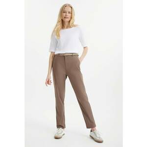 Pantaloni chino drepti cu buzunare oblice imagine