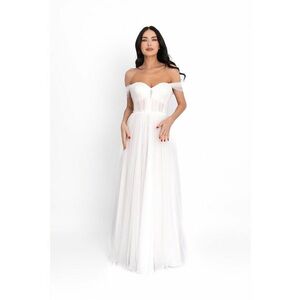 Rochie maxi cu tul imagine