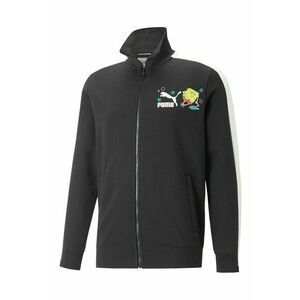 Bluza sport cu fermoar si imprimeu cu Spongebob T7 imagine